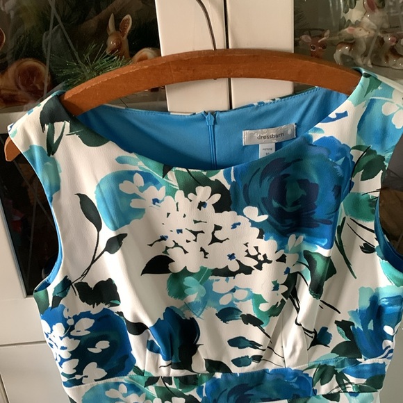 Dressbarn sz 10P dress floral nwt - Picture 2 of 6